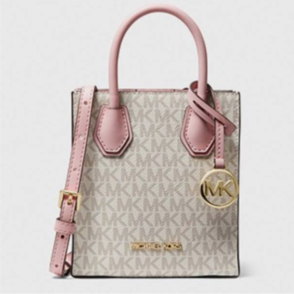Michael Kors Mini Bag in Pink and Cream